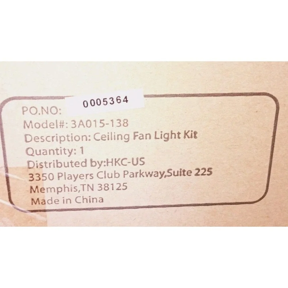 Three Bulb Chrome Ceiling Fan Light Fixture Kit With Open Caged Bulb  Cover  NIB